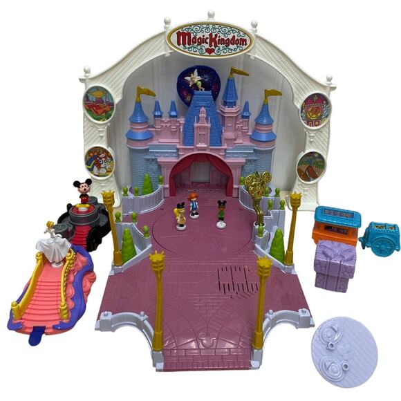 Hasbro 2002 Disney Magic Kingdom Showtime Celebration Play Set Vintage - Picture 1 of 6